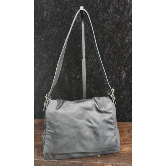 Authentic Coach Vintage Mercer 7424 Twill & Leather Shoulder Bag - Picture 1 of 9
